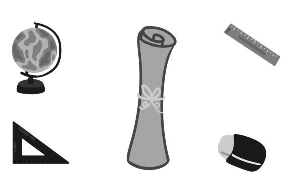 Education School Graphics: A Versatile Illustration Asset for Handmade Creations