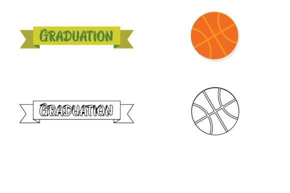 Education School Icon: A Versatile Graphic for Commercial Use