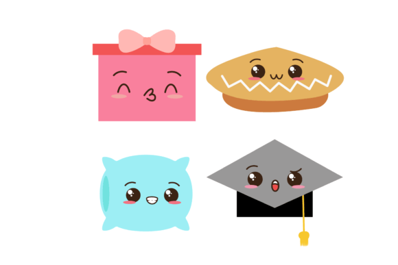 Kawaii Education School Vector: A Cute Graphic Asset for Crafters