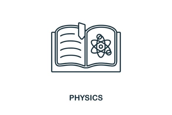 Physics Icon: A Versatile Graphic Design Asset for Modern Web Content
