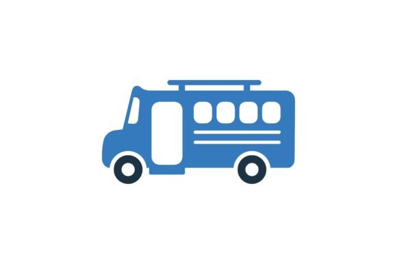 School, Van, Education Icon Review for Real Embroidery Projects