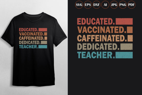 Teacher Education T-Shirt Design: A Versatile Graphic for Local Branding