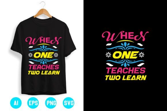 Teacher T-Shirt Design 14: A Versatile Graphic for Small Business Branding