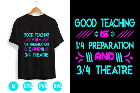 Teacher T-shirt Design 21: A Graphic Asset for Creative Crafters