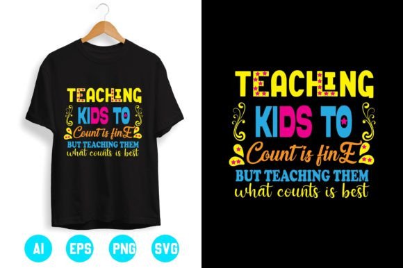 Teacher T-shirt Design 6: A Graphic Asset for Impactful Branding